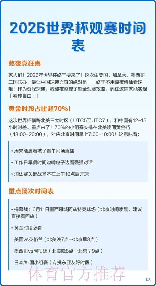 如何获取2026女子世界杯直播时间表？